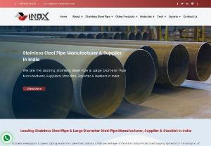 Leading Stainless Steel Pipe Manufacturer in India - Inox Steel India is the largest Stainless Steel Pipe Manufacturer in India. With accuracy and superior stainless steel materials, we manufacture stainless steel pipes.