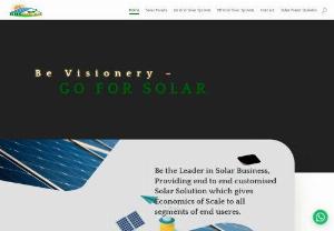 RNS SOlar - RNS SOLAR - visionary and experienced provider of end to end Solar Power System of both On Grid & Off Grid System, Solar Panel, Solar Combo.