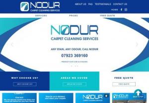 NODUR Carpet Cleaning Services - NODUR Carpet Cleaning Services is a professional floor care company catering to commercial and domestic clients in the Yorkshire region. All carpet cleaning technicians are industry trained and fully insured on all works carried out up to �1,000,000.00. For more information or for a laser accurate, transparent quote, valid for 30 days, contact us today.