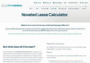 Car Lease Calculator Adelaide - A good Novated Lease calculator will provide this information up front. Vehicle Solutions car lease calculator Adelaide tells you in less than 30 seconds the exact cost to your take home pay for any vehicle value you enter. For more information on this quote or general information about Novated Leasing please feel free to call us on 1300 990 880.