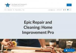 Epic Repair and Cleaning LLC. - Turn Your To Do List Into Done

Ready to Restore Your Property?


CALL NOW FOR PRESSURE WASHING AND REPAIR SERVICES IN AREAS

​

After years of exposure to wind and rain, your home's siding, gutters, and driveway may look dirty and dingy. Professional pressure washing is a safe and effective way to clean many exterior features at your home or business. Since 2022, Epic Repair & Cleaning, LLC has been offering quality pressure washing and repair services to clients in...