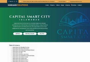 Capital Smart City Payment Plan 2022 | Location | Balloting - Capital Smart City (CSC) is First Smart City in Pakistan with an Easy Payment Plan and Installments. Society is located on M2 Motorway near Islamabad Airport.