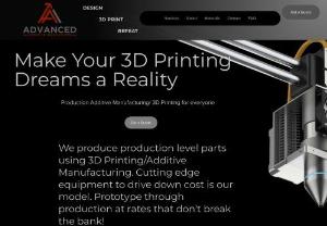 Advanced Additive Innovations Inc. - Product development and producer using 3D Printing. From home gadgets to industrial hardware, we have the know how and legacy experience to help develop and produce your products.