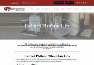 Inclined Platform Lifts - Inclined Platform Lifts (IPLs) is one of our many accessibility options. We provide the installation and modification needed with the most significant degree of craftsmanship to meet all ADA Compliance requirements.