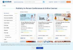 Podiatry CME Medical Conferences 2022 & Online Podiatry Courses - eMedEvents - Find Podiatry CME Medical Conferences 2022 Browse Upcoming Onsite/ Online Podiatry CME Medical Conferences and Register Today.