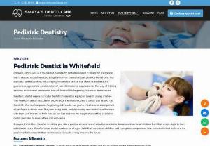 Pediatric Dentist in Whitefield-Best Pediatric Dentist - Pediatric dentists are dedicated to the oral health of children from infancy through the teen years. We provide is the best pediatric dentist in Whitefield, Bangalore.