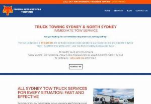 Truck Towing Sydney | F.A.S Towing Service for Emergencies - Stuck in the middle of nowhere and you need assistance right away? Just call us at 0418 248 640 and we'll be there to help you. We've helped clients like you for 40 years with our emergency tow truck in Sydney - ready to help you 24/7/365 when you need it the most.