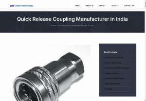 Quick Release Coupling manufacturer in India - Sachiya Steel International is a trusted name in the industry for manufacturing and exporting Quick Release Coupling. The offered coupling is used in various industries including aeronautics and auto-mobiles. It is robust, resistant to high pressure, non corrosive and dimensionally accurate. This coupling ensures hassle free operations of the air assisted sprayers and prevents leakage of fluids.