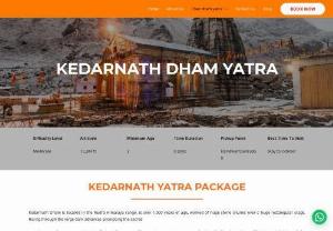 Kedarnath Yatra 2022 | Kedarnath package | Navyug Yatra - Kedarnath Yatra 2022 | Kedarnath package | Navyug Yatra
 Customizable Kedarnath Yatra 2022. Book your Kedarnath Yatra 2022 by Navyug Yatra. Get exclusive deals on Kedarnath Package and Kedarnath Yatra by Helicopter 
Thousands of pilgrims take Kedarnath Yatra 2022 every year by Navyug Yatra to visit holy shrine to wash away their sins. Kedarnath Yatra 2022 allows the devotees to embark this heavenly journey in search of peace among the enchanted Himalayas. Start your consecrate Kedarnath Yatra.