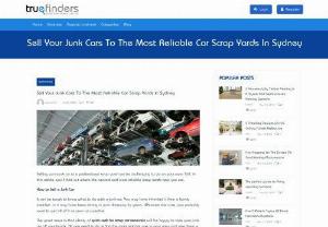 Sell Your Junk Cars To The Most Reliable Car Scrap Yards In Sydney - Selling your junk car to a professional scrap yard can be challenging to do on your own. Still, in this article, you'll find out where the nearest and most reliable scrap yards near you are. It can be tough to know what to do with a junk car. You may have inherited it from a family member, or it may have been sitting in your driveway for years. Whatever the case, you probably want to get rid of it as soon as possible.