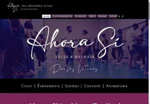 Screenshot of Ahora Salsa