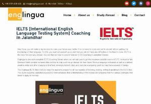 IELTS Coaching in Jalandhar - Englingua - Englingua is the Best Coaching Institute in Jalandhar. Prepare to succeed in your IELTS English exam. Crack IELTS test with high scores both.