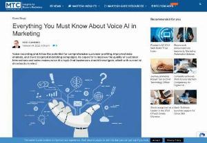 Everything You Must Know About Voice AI in Marketing - Voice recording and AI systems have been rapidly evolving, pushed by new and exciting technological advances breaking the boundaries of what we thought was possible in the world of data and marketing.