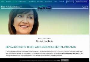 Dental Implants Boise ID - Permanent Tooth Replacement Options - Northwest Dental Center offer Dental Implants to permanently replace missing teeth and restore oral health & smiles of patients in Boise ID. Call 208-377-8078
