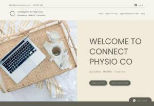 Connect Physio Co - Australia's only fully online physiotherapy urgent care clinic. Log on and be seen by the next available physiotherapist any day of the week from the comfort of your own home. Don't like waiting? You can book an appointment at a time that suits you instead from anywhere in Australia.