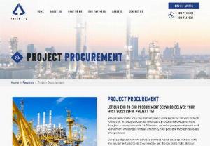 End to End Project Procurement Services - With our supply chain management expertise, we manage project procurement services across the globe by providing services like inspection, expediting, and quality assurance.