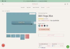 Extra long yoga mat - High-performance yoga mats, yoga apparel and accessories made sustainably in India, by yoga teachers