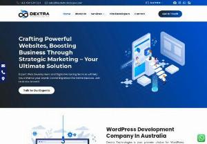 Dextra is No.1 WordPress Development Company in Australia - Dextra Technologies is a top WordPress Development Company in Australia, India managing complex WordPress anticipates for your business needs.