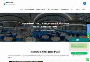 Aluminum Checkered Plate - Aluminum checkered plate has different types, for five bar checkered plate,one bar aluminum checkered plate, etc.