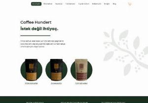 Coffee Hundert - Coffee Hundert sells packaged filter coffee, espresso and Turkish coffee.