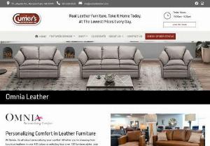 Quality Affordable Leather Furniture At Currier's Leather - Currier’s Leather Furniture has a great selection of the finest real leather furniture at affordable prices. We sell high quality furniture offered with deep discounts which is our main focus. If you're looking for Leather Furniture in Hampton Falls NH, our 20,000 square foot showroom has nearly 500 real leather furniture pieces and accessories on hand ready to bring home the same day. We can customize your leather furniture to suit your home and lifestyle. Buy today and bring home today.