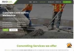 Screenshot of Melbourne Concrete Contractors
