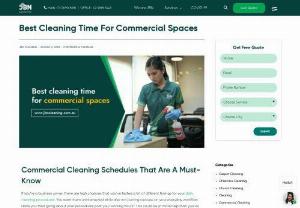Best cleaning time for commercial spaces - If you're a business owner, there are high chances that you've tested a lot of different timings for your daily cleaning procedures. You want them uninterrupted while also not putting a pause on your everyday workflow. Have you tried going about your procedures post your working hours? This could be of more help than you've ever imagined. But not a lot of janitors are available with such flexibility to offer you this. It comes down to hiring a commercial cleaning company that can offer you this