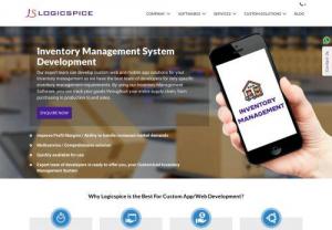 Inventory Management Software | Warehouse Management Software - Get the best custom inventory management software development by a leading software company. LogicSpice provides the best custom inventory management software and warehouse management software, by using which you can track all your business inventory.
