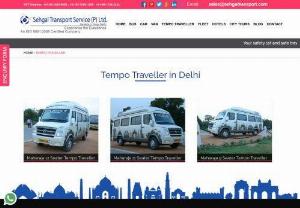 Tempo Traveller for rent - Are you planning for a family vacation? Tempo traveler for rent is the best option for you if you are planning a vacation with friend and family in India. Sehgal Transport is providing the best and luxurious 9 seater tempo traveler and 12 seater luxury tempo traveler services. Tempo travelers are the best option to choose when planning to enjoy with the group.
Hurry Up! Book Now