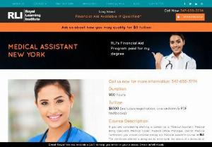 Are you planning to start Medical Assistant Training in NYC? - Get enrolled in the accredited medical assistant training in NYC at Royal Learning Institute to jump-start your professional healthcare career.