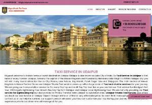 Taxi Service in Udaipur - Hi guest we are top most Private Taxi service Provider in Udaipur for Sightseeing,  Out station Transfer from Udaipur,  Airport Transfer.
