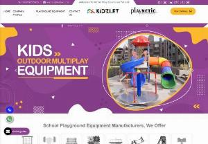 School Playground Equipment Manufacturers, Multiplay System - Kidzlet is a School Playground Equipment Manufacturers. Outdoor Multiplay System Suppliers in Delhi Exporters offer Kids Playground Equipments In India.