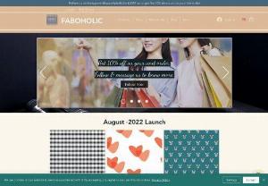 Faboholic - ​ At Faboholic, we digitally print your designs on your choice of fabric. You can choose from our designs or share your own design and get it printed on fabric of your choice.