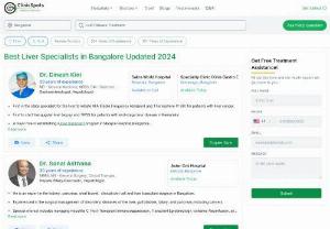 Best Liver Specialists in Bangalore - Updated 2022 - The immense advanced healthcare industry is ever-growing in Bangalore. So for all your liver-related problems, Here is the list of Top 10 Best Liver Specialists in Bangalore.