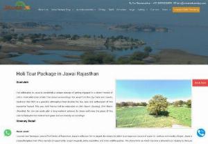 Holi Tour Package in Jawai Rajasthan - Holi celebration in Jawai is completely a unique concept of getting engaged in a vibrant festival of colors - Holi celebration amidst the natural surroundings. Far away from the city chaos and crowds, celebrate Holi 2021 in a peaceful atmosphere that doubles the fun, zeal, and enthusiasm of this wonderful festival.