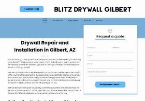taping drywall corners - Blitz Drywall Gilbert provides the top qualities drywall services in Gilbert, Arizona. The team of Blitz Drywall Gilbert is willing to help you in any drywall projects you may need for your home. All employers of our company are educated, qualified and experienced. Learn more on our website.