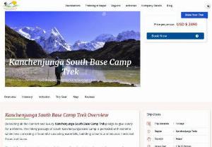 Kanchenjunga South Base Camp Trek - Kanchenjunga South Base Camp trek is the most challenging off-the-beaten-path trek in Nepal's eastern area, along the border with Sikkim. Joining this trip to explore the mountains and culture of eastern Nepal and have a remarkable experience.