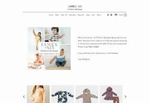 James and Sis - James + Sis is a children's boutique that features an array of quality clothing items for children from newborns through toddlerhood and early childhood.