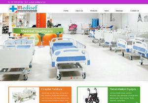 Medisef India No 1 Hospital Equipment Manufactrer - Medisef Healthcare is a modern technical company which professionally specializes in various medical ward Equipments and Laboratory instruments under the help and effort of our advanced technical Expertise.Medisef is a New grown company in last few years