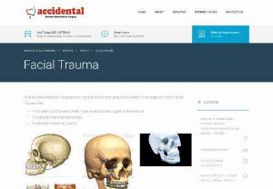 Facial trauma treatment - Oral and Maxillofacial Surgeons are trained, skilled and uniquely qualified to manage and treat Facial Trauma like
�	Fractured facial bones (cheek, nose, or eye socket) upper and lower jaw
�	Facial and intra-oral lacerations
�	Avulsed (knocked out) teeth
�	Facial trauma - Dr. Kazi is one of the best facial trauma surgeons. At our clinic, we offer the best quality trauma surgery