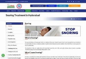 Snoring Treatment in Hyderabad | MAA ENT Hospitals - Snoring is noisy breathing, that occurs while sleeping. Get the Best Snoring Treatment In Hyderabad with Best ENT Specialist in Hyderabad - MAA ENT Hospitals.