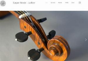 Casper Reed Luthier - Casper Reede makes prestigious stringed musical instruments in a traditional way. Please get in touch for more information.