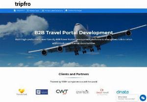 B2B Travel Portal Development - Our XML API integrated booking engine for flights, hotels, transfers, cars, sightseeing, and packages allows our clients to search and book online. Our B2B travel booking platform supports GDS integration such as Amadeus, Sabre, Travelport, and others. Our services are available to both online and offline travel agencies.