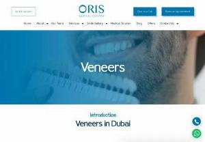 veneers in dubai - Dental veneers (also known as porcelain veneers) are wafer-thin, custom-made shells of tooth-colored materials that cover the front surface of teeth to improve look. These shells are glued to the front of the teeth and can change the colour, form, size, or length of the teeth.