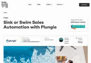Sink or Swim Sales Automation with Plungie - Plungie needed a streamlined sales process that empowered their team with more time to nourish leads and offer a consistent customer journey.