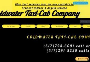 Coldwater Cab Company - Coldwater Taxi-Cab Service is the best Car Service in the Coldwater Michigan and surrounding area. Our dedicated team works day and night to guarantee you, our customer, receive only the best service possible. We've got a top-notch fleet just waiting for you. Check out our full list of services and feel free to contact us with every question you may have.