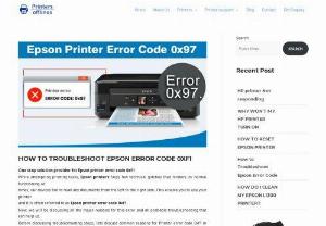 printers offlines - In a state of 