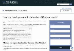 Land and Development office mutation - Land and development office Mutation, Land and development office Mutation of property, Land and development office property mutation, Mutation of property Land and development office