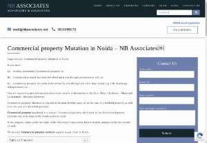 Commercial property mutaion in Noida - Commercial property mutation in Noida, Commercial property mutation Noida, Noida Commercial property mutation, Noida mutation of Commercial property