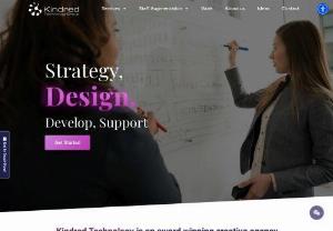 Kindred Technology Group - Kindred Technology Group has been launching notable websites for a variety of businesses including academic agencies, churches, educational associations, eCommerce sites, law firms, large businesses companies, small companies, start-ups, and manufacturers.